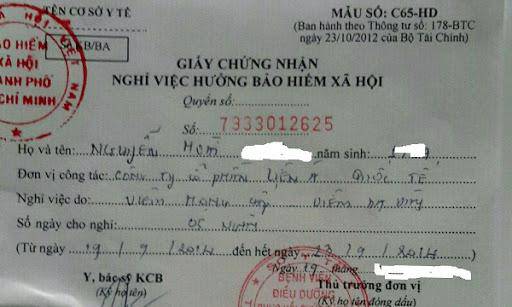4 điều cần biết để giấy chứng nhận nghỉ việc hưởng bảo hiểm xã hội được hợp lệ - 1