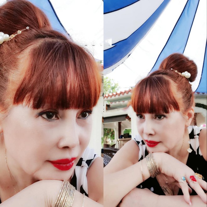 Hình ảnh mới nhất của cô dâu Thu Sao sau khi trùng tu nhan sắc - 3