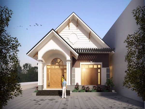 Những mẫu nhà ống mái thái tiết kiệm chi phí, chớ bỏ qua - 6