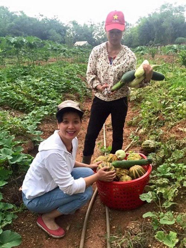 2 nữ nghệ sĩ mua nhà vườn thỏa đam mê: Rau củ chất đầy, thuê người làm không xuể việc - 20