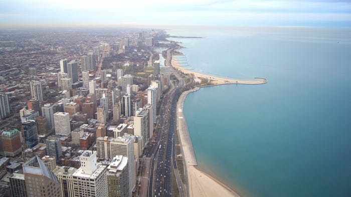 Sẽ thấy gì nếu đứng ở 8 tòa nhà cao nhất nước Mỹ? - 12