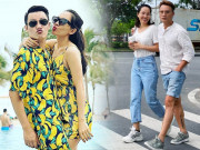 Thời trang - U40, vợ chồng Hoàng Bách vẫn diện đồ đôi đẹp mắt giữ lửa tình yêu