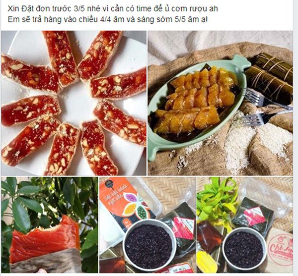 Combo bánh gio, rượu nếp Tết Đoan Ngọ đắt hàng: Người bán tung kiểu bán mới, chốt đơn không xuể - 2