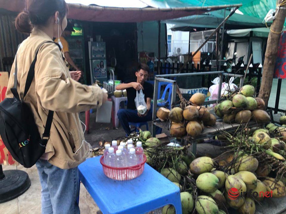 Nắng nóng, nghìn quả dừa bán veo mỗi ngày, thịt lợn không bóng khách - 2