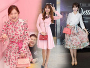Thời trang - Mê đồ màu hồng, Hari Won từng nhiều lần mặc sến sẩm, túi xách trăm triệu cũng khó cứu vãn