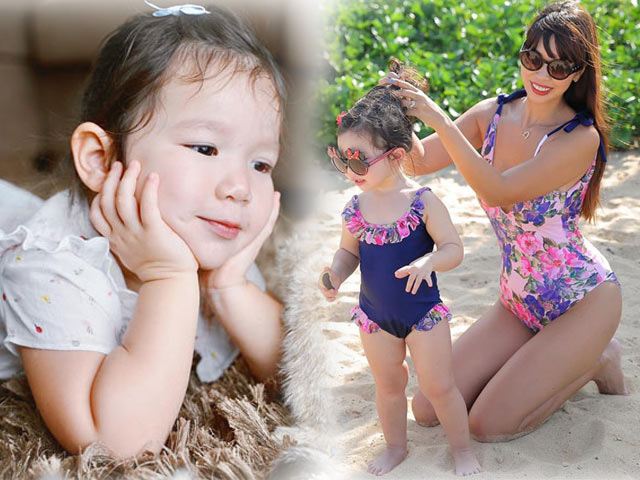 Con gái siêu mẫu Hà Anh tròn 2 tuổi, giật mình về chỉ số chiều cao cân nặng