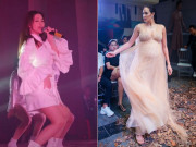 Bà bầu - Mỹ nhân Việt mang bầu vẫn cực sung trên sân khấu, có người vừa vào cánh gà là ngã khuỵu 