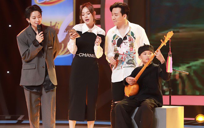 Trấn Thành mượn tài năng của em bé này để nịnh vợ và cái kết - 5