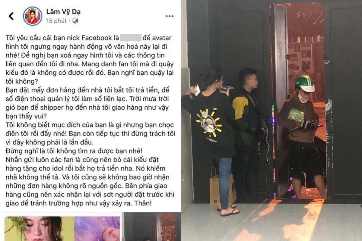 Lâm Vỹ Dạ nổi đoá vì bị fan liên tục đặt hàng ship tới nhà rồi bắt cô trả tiền - 1