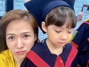 Làm mẹ - Chủ quan, Đan Lê gặp tình huống “quê chết đi được” khi đến trường dự bế giảng con trai