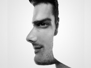 Eva tám - Bức hình là góc nghiêng hay chính diện của người đàn ông?