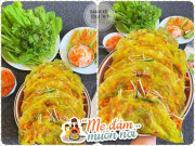 Bếp Eva - Trời ẩm ương, học cách đổ bánh xèo tôm thịt vàng ươm, giòn tan ăn đã miệng