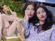Thời trang - Lan Ngọc xứng danh mỹ nữ vạn người mê, diện đồ pijama thôi đã đẹp ngời ngời