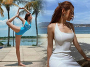 Làm đẹp - Liên tục khoe các tư thế tập khó nhằn, phải chăng Chi Pu muốn làm nữ thần yoga