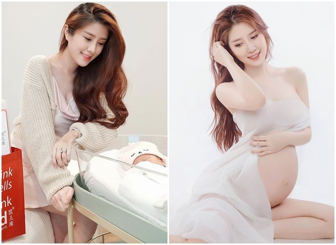 Lên chức mẹ lần 2, hotgirl tiếp viên hàng không khoe ngay cảnh cho con bú trong viện phụ sản - 5