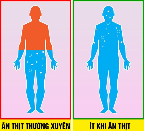 Nếu có 10 biểu hiện này, bạn nên hạn chế lại sở thích ăn thịt dù luộc, rán hay nướng - 3