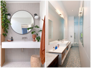 Phòng tắm vỏn vẹn hơn 1m cũng hóa rộng rãi với 6 thay đổi đơn giản nhưng hiệu quả này