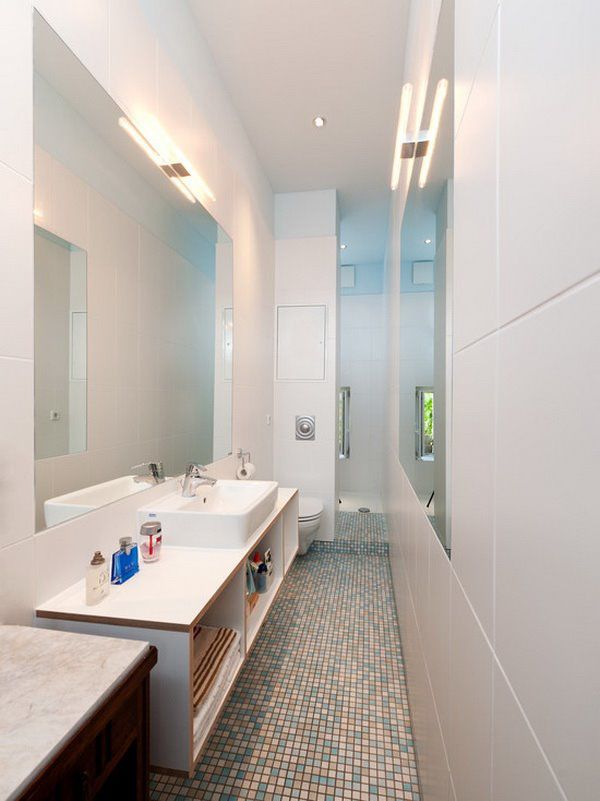 Phòng tắm vỏn vẹn hơn 1m cũng hóa rộng rãi với 6 thay đổi đơn giản nhưng hiệu quả này - 3