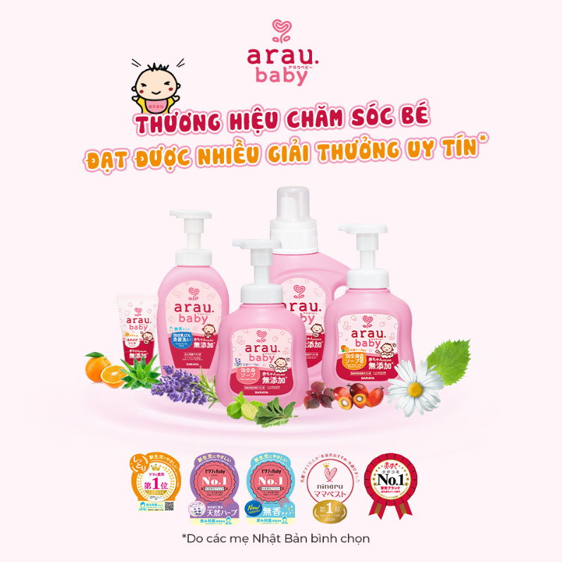 Arau Baby - thương hiệu chăm sóc bé cao cấp đến từ Nhật Bản ra mắt diện mạo mới - 2