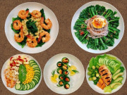 Mâm cơm HOT MXH - Mẹ đảm sợ tăng cân dụ cả nhà 