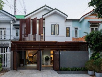 Cải tạo nhà phố bằng cách mạnh dạn cắt nhà làm 2