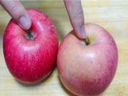 Bếp Eva - Mua táo, chọn quả rốn to hay nhỏ thì ngọt, người trồng mách chiêu chọn được quả nào cũng ngon