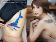 Làm đẹp - "My Sói" Thu Quỳnh vén áo khoe hình xăm vẫn chưa khủng bằng Vân Hugo và Trà My Idol