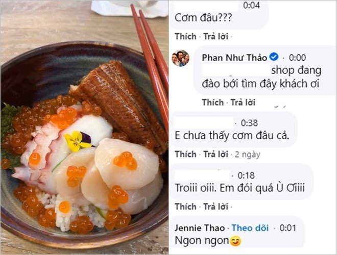 Phan Như Thảo khoe bát cơm amp;#34;đẹp tuyệt phẩmamp;#34; của chồng đại gia, bới mãi mới thấy cơm - 5