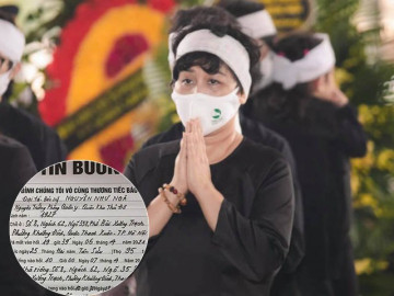 NSND Minh Hằng suy sụp khi chồng mất chưa được 49 ngày, lại nhận tin bố đẻ qua đời