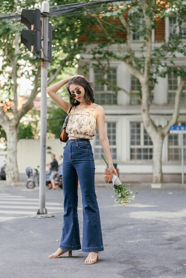 Học sao Việt cách phối đồ với quần jeans siêu mát mẻ, nàng khỏi lo bức bối trong ngày hè - 13