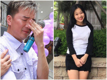 Đàm Vĩnh Hưng vừa đi xe vừa khóc khi nhận được tin nhắn của con gái cùng huyết thống