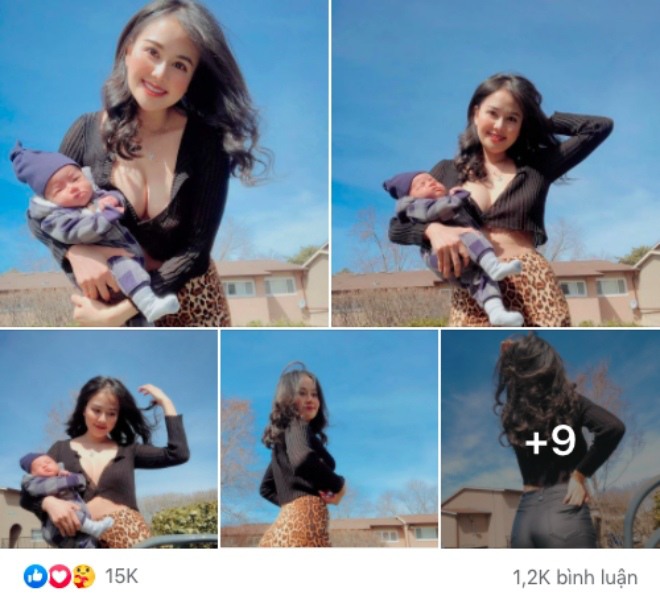 9X Việt khoe vòng một bốc lửa hút 15 nghìn lượt like, đời thực đang làm mẹ ở trời Tây - 3