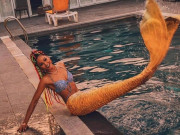 Thời trang - Hè năm nay, xu hướng hoá tiên cá được loạt mỹ nhân Vbiz lăng xê