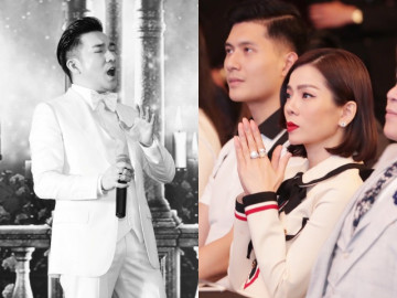 Lệ Quyên cùng tình trẻ sóng đôi tới ủng hộ liveshow Quang Hà