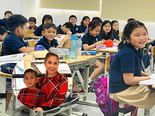 Jacky Minh Trí xuất hiện trong lớp học ở Việt Nam, Thanh Thảo và chồng trả học phí 120 triệu
