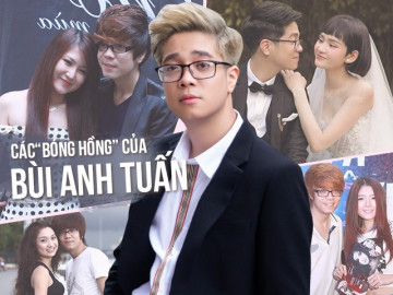 4 bóng hồng trong đời Bùi Anh Tuấn: Người tố vô ơn, người bị giội gáo nước lạnh hậu chia tay