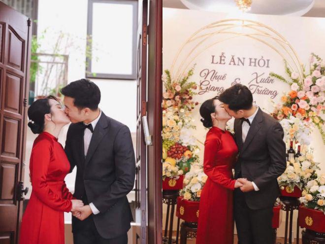 Sao Việt 24h: Giờ vợ Xuân Trường mới tung ảnh ngày vui, nhiều khoảnh khắc hôn nhau đắm đuối - 2