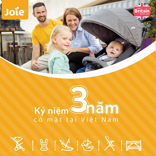 Joie Baby ra mắt bộ sưu tập mới kỷ niệm 3 năm có mặt tại Việt Nam - 1