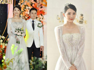 Vợ Phan Mạnh Quỳnh đẹp gây thương nhớ trong đám cưới, hỏi sao chồng không si mê tận 6 năm