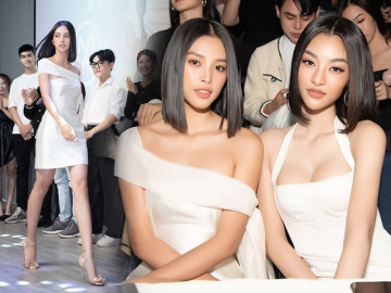 Chịu cảnh “lép vế” trước Kiều Loan, Tiểu Vy vẫn thu hút ánh nhìn nhờ đôi chân kiếm Nhật