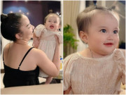Làm mẹ - Con gái Lê Dương Bảo Lâm mắt tròn, môi đỏ, 6 tháng đã kiếm ra tiền