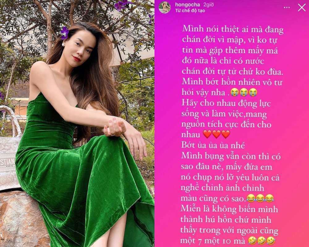 Hồ Ngọc Hà vạch áo khoe eo, tỏ thái độ khi bị amp;#34;soiamp;#34; bụng sau sinh chưa thon gọn - 6