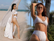 Làm đẹp - Không hổ danh hotgirl Sài Thành hot một thời, chị dâu Bảo Thy khoe dáng 2 con đẹp ngất ngây