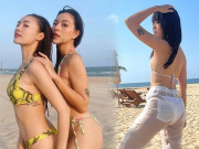 Thời trang - Em gái mưa của Lan Ngọc diện quần trong suốt khoe trọn bikini bên trong
