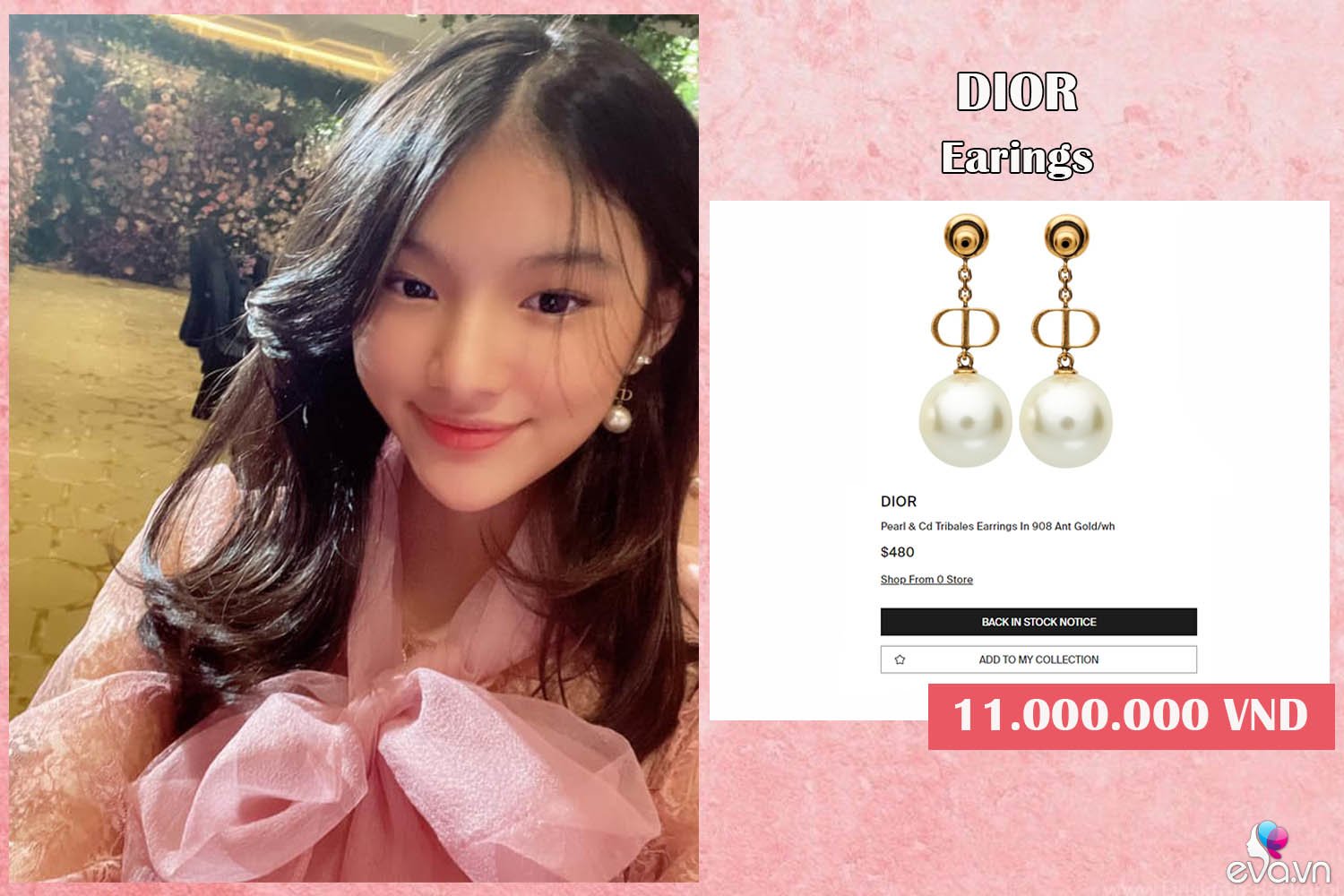 Con gái Trương Ngọc Ánh có niềm đam mê với hoa tai, có đôi hàng hiệu giá hơn chục triệu - 6