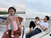 Sao Việt 24h: Khoe ảnh ái nữ múp míp, Đàm Thu Trang gọi con là Cường mặc đầm