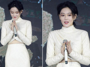 Hùng hục tập tành sau sinh, tình địch Phạm Băng Băng vẫn lộ eo ngấn mỡ