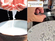 Làm đẹp - Kính hiển vi bóc trần thành phần của nước vo gạo rửa mặt, chị em xem xong phải nghĩ lại