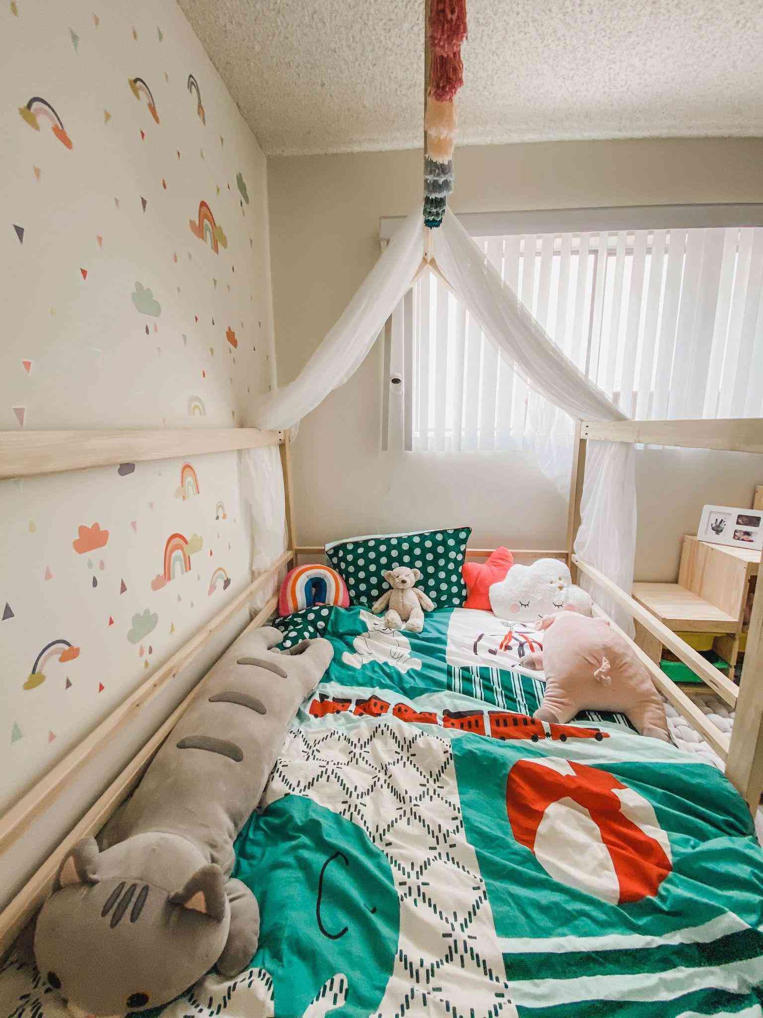 Mẹ trẻ 26 tuổi tự tay thiết kế phòng ngủ cho con gái khiến nhiều người mê mẩn - 14