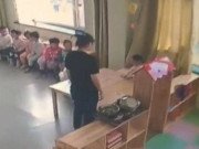 Tin tức - Bật camera xem con nhỏ ăn trưa, cha mẹ "rùng mình" phát hiện hành động tàn ác của cô giáo